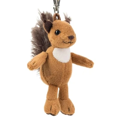 Abbildung von Schaffer Knuddel mich! 250 Anhänger Luzy Plüsch Eichhörnchen, Braun/Weiß, 11cm