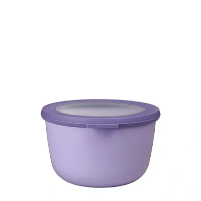 Abbildung von Mepal Multi Bowl Cirqula Round Vorratsdose mit Deckel Geeignet als Luftdichte Aufbewahrungsbox für den Kühlschrank, Mikrowellengeschirr &amp; Frischhaltedosen 1000 ml Nordic Lilac