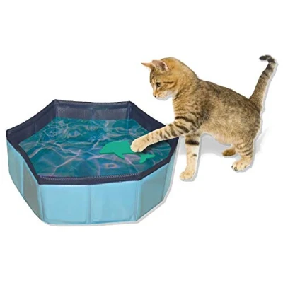 Abbildung von ZooMed Croci Pool Spielzeug für Katzen, 30 x 10 cm