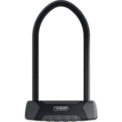Abbildung von ABUS Bügelschloss Granit XPlus 540 + USH Halterung Fahrradschloss mit 13 mm starkem Bügel und Zylinder Sicherheitslevel 15 300 Bügelhöhe