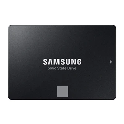 Abbildung von Samsung 870 EVO SATA III 2,5 Zoll SSD, 500 GB, 560 MB/s Lesen, 530 Schreiben, Interne Festplatte für schnelle Datenübertragung, MZ 77E500B/EU