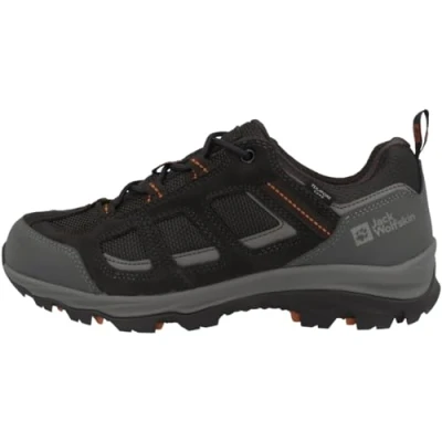 Abbildung von Jack Wolfskin VOJO 3 Texapore LOW Hikingschuh, Herren, Größe: 42, Grey/orange Schuhe