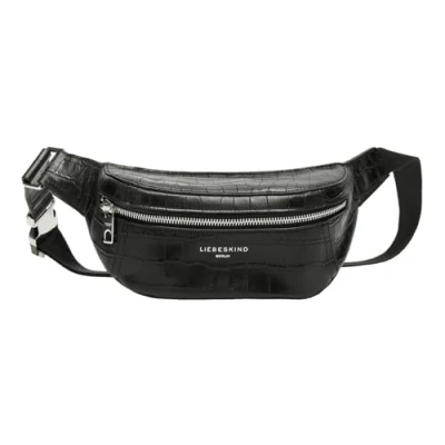 Abbildung von Liebeskind Berlin Kroko Chudy Gürteltasche, Damen, Größe: One Size, Schwarz