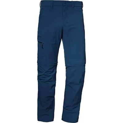 Abbildung von Schöffel Herren Pants Koper1 Zip Off, flexible Hose mit Off Funktion, schnell trocknende und kühlende Wanderhose aus 4 Wege Stretch, dress blues, 50