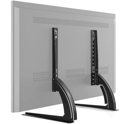 Abbildung von TV Standfuss Fernseher Standfüße Beine, RFIVER Universal Fernseh Füße, Ständer Tisch Stand, Fuer 32 55 Zoll Smart TV, Hohenverstellbar VESA Max 800x400mm