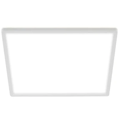 Abbildung von BRILONER LED Panel, Deckenleuchte ultra flach 28 mm, Deckenlampe mit Hintergrundbeleuchtungseffekt, 18 Watt, 2.400 Lumen, 4.000 Kelvin, Weiß, Quadratisch, 29,3 x 29,3cm