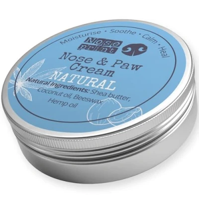Abbildung von 100 % natürlicher Hunde Nasen und Pfotenbalsam Pfotenschutz,Pfotenbalsam für Hunde,Hundepfotenpflege Hundepfotenbalsam spendet Feuchtigkeit pflegt lindert trockene rissige Pads (30 ml)