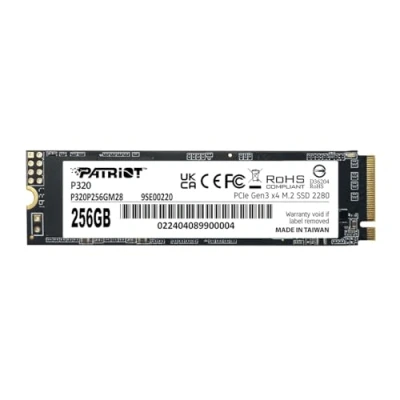 Abbildung von Patriot P320 256GB Interne SSD NVMe PCIe Gen 3x4 M.2 2280 Solid State Drive P320P256GM28