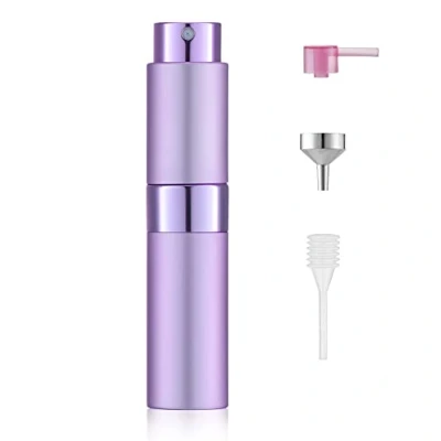 Abbildung von Toureal 8ML Parfum Zerstäuber Leer, Spruehflasche, Parfüm Behälter, Parfümzerstäuber Nachfüllbar (Violett)