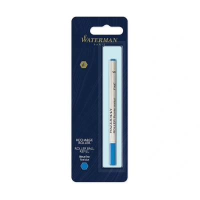 Abbildung von Waterman Ersatzmine für Tintenroller feine Spitze Blaue Tinte 1 Stück