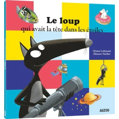 Abbildung von Le loup qui avait la tete dans les etoiles