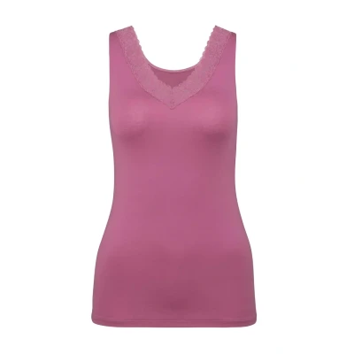 Abbildung von Calida Natural Comfort Unterhemd/shirt, Damen, Größe: 36/38, Red violet