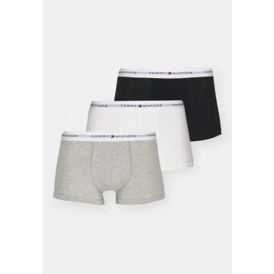 Abbildung von Tommy Hilfiger Trunk Signature 3 PACK Panties, Herren, Größe: Small, Grey heather/black/white