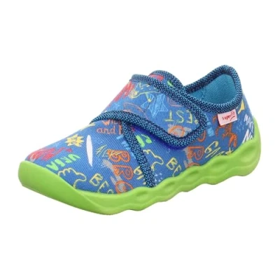 Abbildung von Superfit Jungen BUBBLE Hausschuhe, BLAU/MEHRFARBIG 8000