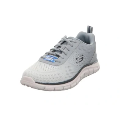 Abbildung von Skechers Herren Track Ripkent Sneaker, Hellgraues Mesh Synthetikmaterial, 41.5 EU