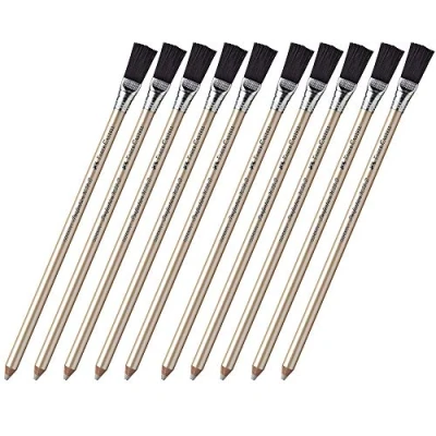 Abbildung von Faber Castell Radierstift Perfection (10x 7058B mit Bürste)