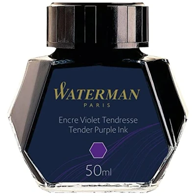 Abbildung von Waterman Füllertinte im Tintenfass Tender Purple Tintenflacon mit 50 ml