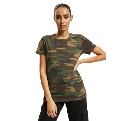 Abbildung von Brandit Tshirt print, Damen, Größe: Large, Woodland