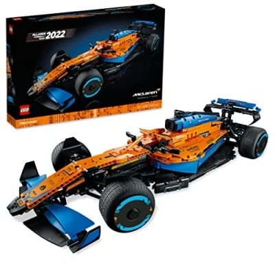 Abbildung von LEGO Technic McLaren Formel 1 Rennwagen, Set für Erwachsene, 1.434 teiliger F1 Motorsport Modellbausatz, Geschenkidee Männer, Frauen, Ihn, Sie, Ehemann, Sammlerstücke, Heimdekoration 42141