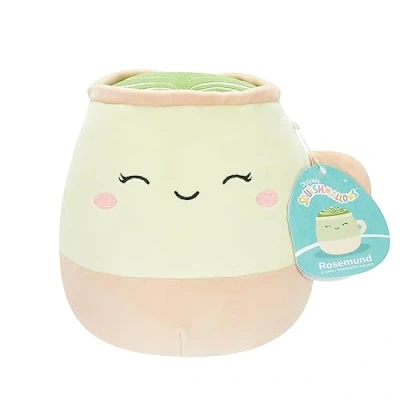 Abbildung von Squishmallows SQCR04121 Rosemund der Matcha Latte 19 cm, offizielles Kelly Toys Plüsch, superweiches Kuscheltier
