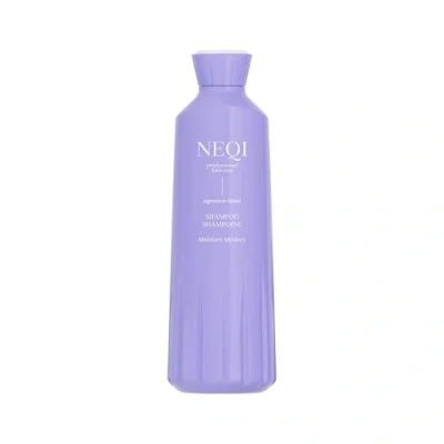 Abbildung von NEQI MOISTURE MYSTERY Shampoo 330ml Feuchtigkeitsspendendes Haar mit Algenextrakt, Sulfatfrei, Vegan, Für Alle Haartypen, Sanfte Reinigung, Hergestellt in Italien