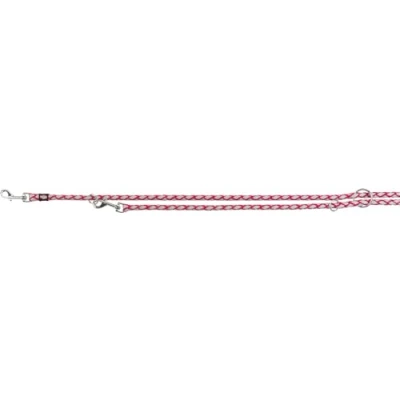 Abbildung von TRIXIE Hundeleine Cavo V Leine LXL, 2,00 m ø 18 mm in fuchsia verstellbare mit reflektierenden Elementen für große bis sehr Hunde 135911