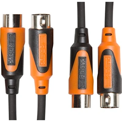 Abbildung von Roland Black Serie DUAL MIDI Kabel, Länge: 1,5m RMIDI B5