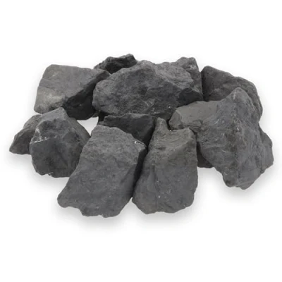 Abbildung von Schungit Wassersteine 100% naturbelassene Rohsteine 300g Lebensquelle Plus