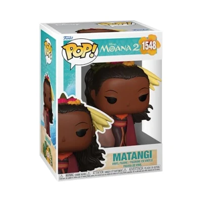Abbildung von Funko Pop! Disney: Moana 2 Matangi Vaiana Vinyl Sammelfigur Geschenkidee Offizielle Handelswaren Spielzeug Für Kinder und Erwachsene Movies Fans Modellfigur Sammler