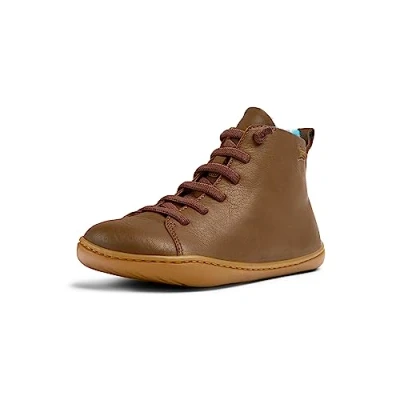 Abbildung von Camper PEU CAMI Schnürstiefelette für Kinder, Größe: 25, Medium brown Schuhe