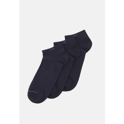 Abbildung von Calvin Klein Underwear MEN Sneaker 3 PACK Socken, Herren, Größe: One Size, Navy