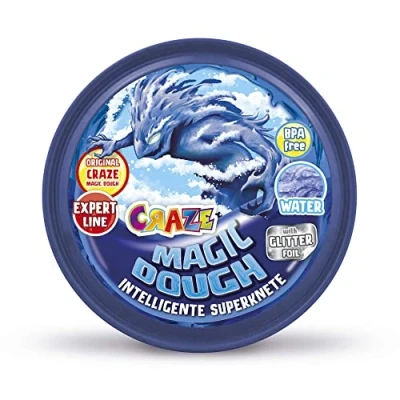 Abbildung von MAGIC DOUGH ELEMENT Intelligente Knete Set mit Spezialeffekten , Kinderknete 70 g Dose, Knetmasse glutenfrei, Sortiert