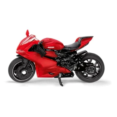 Abbildung von siku 1385, Ducati Panigale 1299 Motorrad, Metall/Kunststoff, Rot, Ausklappbarer Ständer