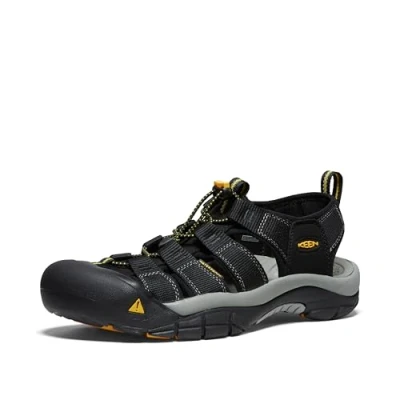 Abbildung von Keen Herren Newport H2 Sandalen Trekking &amp; Wanderschuhe, Black, 44 EU