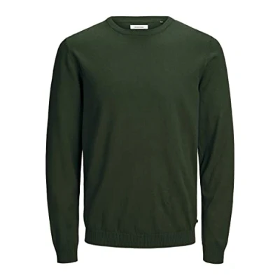 Abbildung von JACK &amp; JONES Herren JJEBASIC Knit Crew Neck NOOS 12137190, Rosin, XXL
