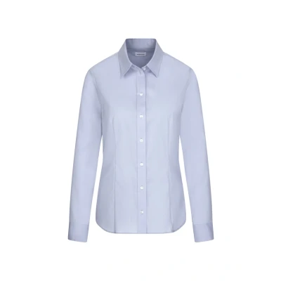 Abbildung von Seidensticker Hemdbluse, Damen, Größe: 34, Bleu