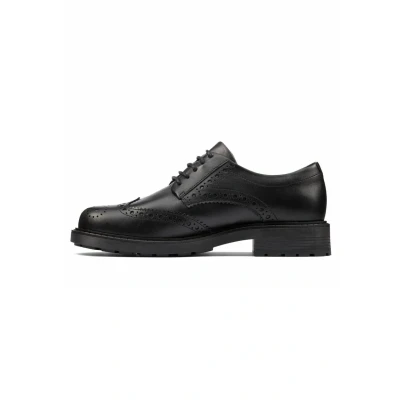 Abbildung von Clarks Orinoco Limit Schnürer, Damen, Größe: 42, Black Leder