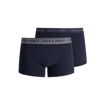 Abbildung von JACK &amp; JONES Herren JACVINCENT Trunks 2 Pack NOOS Boxershorts, Navy Blazer/Detail:Navy Blazer, S (4er Pack)