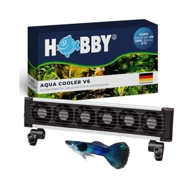 Abbildung von Hobby 10955 Aqua Cooler V6, Ventilator zur Kühlung des Aquariums, 6 Ventilatoren