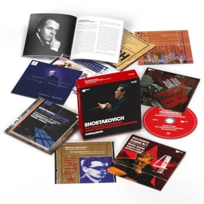 Abbildung von Schostakowitsch: Sinfonien 1 15, Cello , Klavierkonzerte (13 CDs)