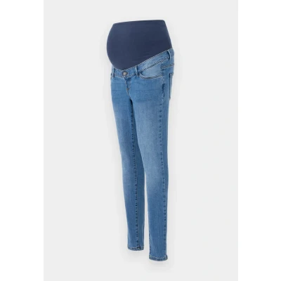 Abbildung von Vero Moda Maternity Vmmtanya Piping NOOS Jeans Relaxed Fit, Damen, Größe: XS, Medium blue denim
