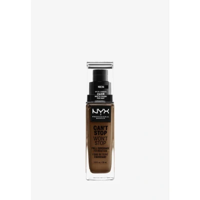 Abbildung von Nyx Professional Makeup CAN&#039;T STOP WON&#039;T Foundation Foundation, Damen, Größe: 30 ml, 19 mocha