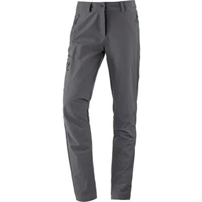 Abbildung von Schöffel Damen Pants Ascona leichte und komfortable Wanderhose für Frauen, vielseitige Outdoor Hose mit optimaler Passform praktischen Taschen, Asphalt, 25