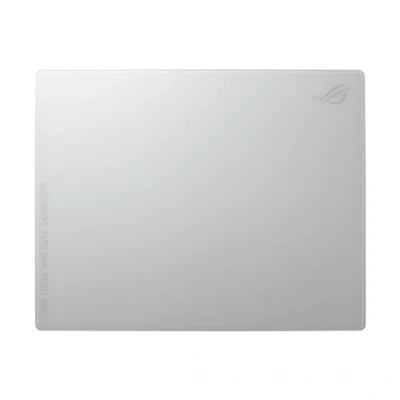 Abbildung von ASUS ROG Moonstone Ace L White Gaming Mauspad (gehärtetes Glas, rutschfester Boden aus Silikon, 500 x 400 mm, weiß)