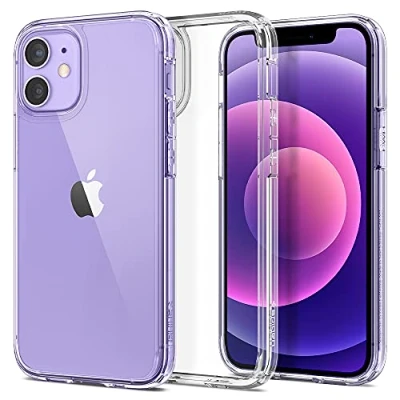 Abbildung von Spigen Ultra Hybrid Hülle Kompatibel mit iPhone 12 mini Crystal Clear