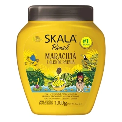 Abbildung von SKALA Maracuja Behandlungscreme und Spülung für Haare Intensive Pflege Feuchtigkeitsspendend Glanz verleihend, 1 kg Packung
