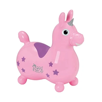 Abbildung von GYMNIC Magischer Springtier Einhorn Pinky für Kinder Gleichgewichtstraining und Koordination