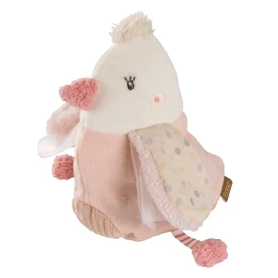 Abbildung von Fehn Wärmetier Vogel Wohltuendes Kuscheltier mit entnehmbarem Wärme / Kältesäckchen Körnerkissen für Babys und Kleinkinder ab der Geburt