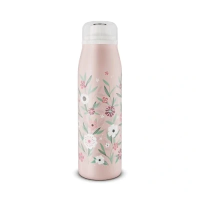 Abbildung von alfi KIDS ISO BOTTLE 500ml, rosa pastell, Isoliertrinkflasche Kinder Edelstahl, absolut dicht mit Drehverschluss, hält 12 Stunden heiß, 24 kalt, Trinkflasche für Kohlensäure, BPA frei