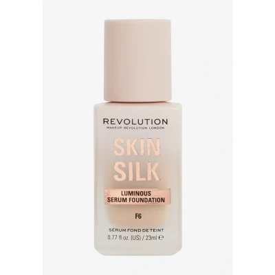 Abbildung von Makeup Revolution SKIN SILK Serum Foundation Foundation, Größe: 23 ml, F6